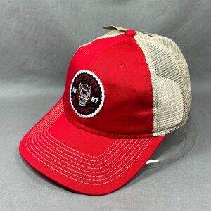NC State Wolfpack The Game NCAA Snapback Hat Cap Red Trucker Adjustable Dad Mens